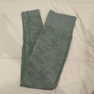 gymshark camo seamless leggings